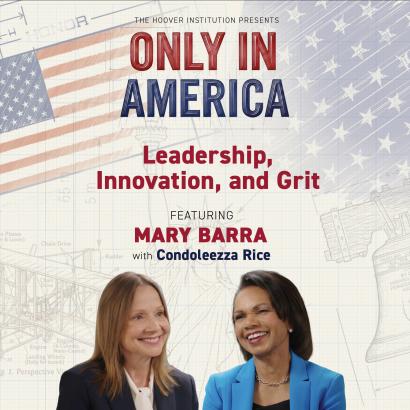 Mary Barra; General Motors; Condoleezza Rice; Only In America