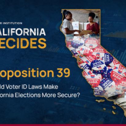 California; Prop 39; proposition 39; voter ID; california elections; november 3