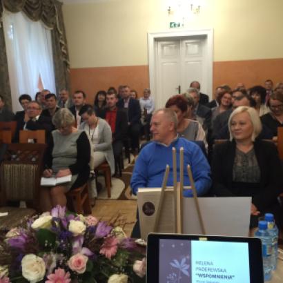 The audience at the book launch of Helena Paderewska's memoirs