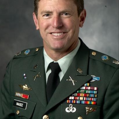 Lieutenant Colonel Joseph (JP) McGee biophoto