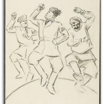 Dictators Dance, by Dutch artist Louis Raemaekers