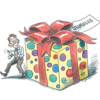 Stimulus was only a temporary boost to personal income