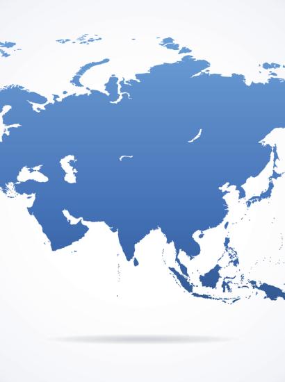 Eurasia Map stock illustration