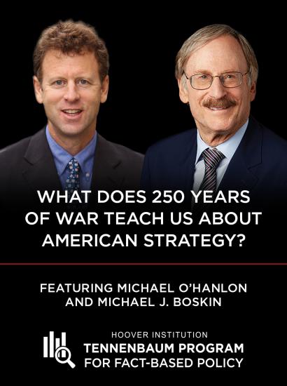 Michael O’Hanlon; Michael Boskin; American Strategy
