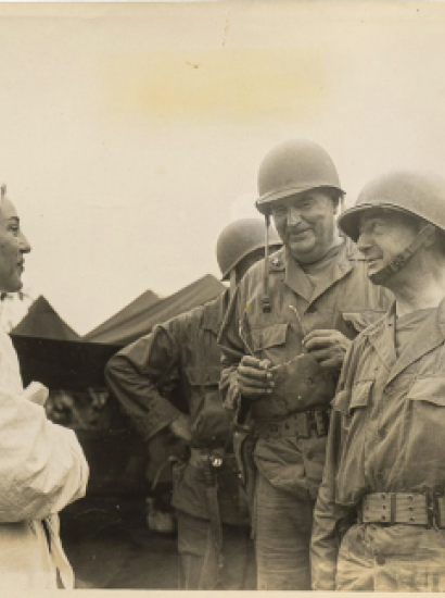 General Richardson and Army Nurse