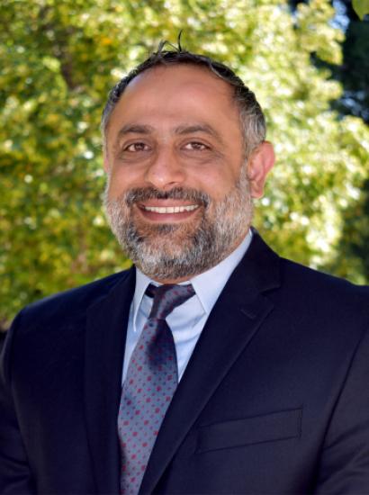Photograph of Haidar Hadi, Curator for Middle East Collections
