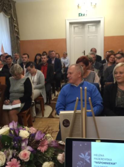 The audience at the book launch of Helena Paderewska's memoirs