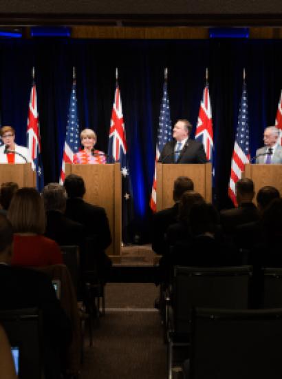 Image for Secretary Pompeo And Secretary Mattis Host AUSMIN At The Hoover Institution