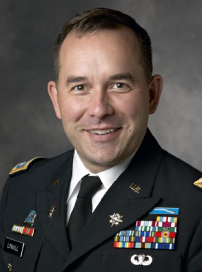Brian Linvill, representing the US Army, is a national security affairs fellow f