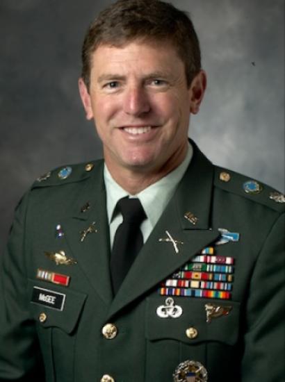 Lieutenant Colonel Joseph (JP) McGee biophoto