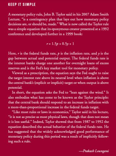 John Taylor's Rule