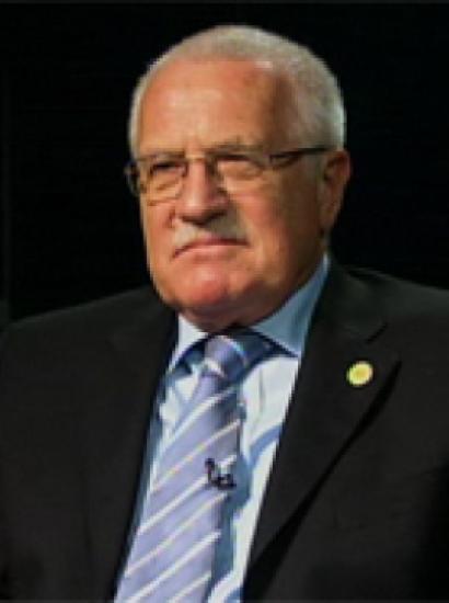 Czech Republic president Václav Klaus