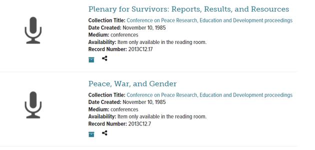 Conference on Peace Research, Education and Development proceedings