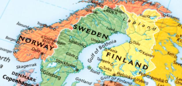 Scandinavia stock photo