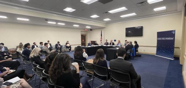 The Hoover Institution’s Bio-Strategies and Leadership team traveled to Washington, DC, for meetings on biotechnology policy priorities and a Capitol Hill roundtable on the measurement science needed to support US leadership in biology.
