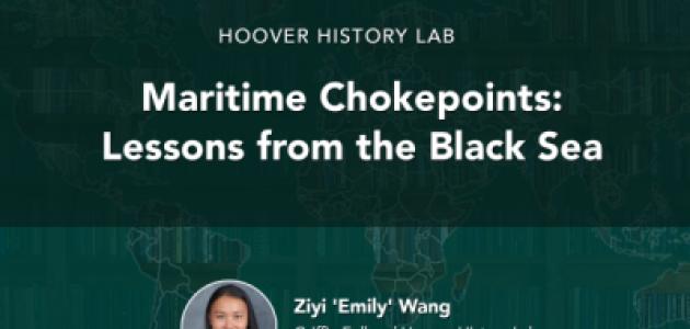 Maritime Chokepoints: Lessons from the Black Sea