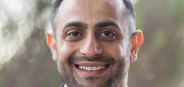 Photograph of Haidar Hadi, Curator for Middle East Collections
