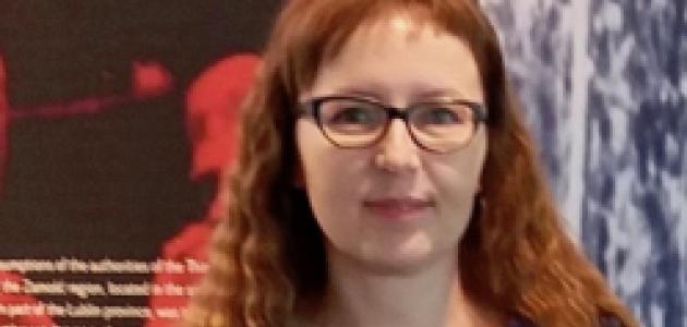 Dorota Niedziałkowska, PhD at the State Museum at Majdanek in Lublin 