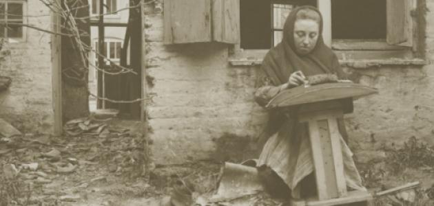 Photograph of woman in Belgium