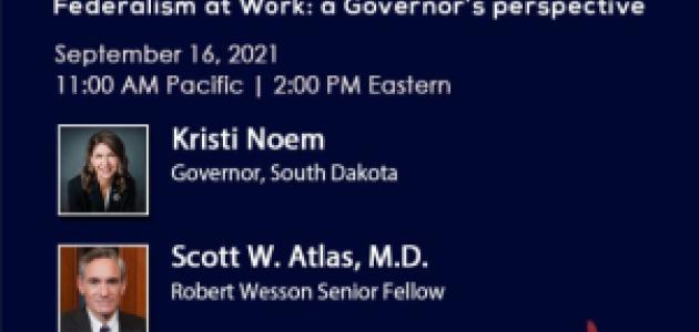 Image for Federalism At Work: A Governor’s Perspective 