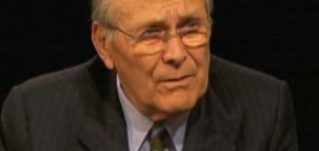 At war with Donald Rumsfeld