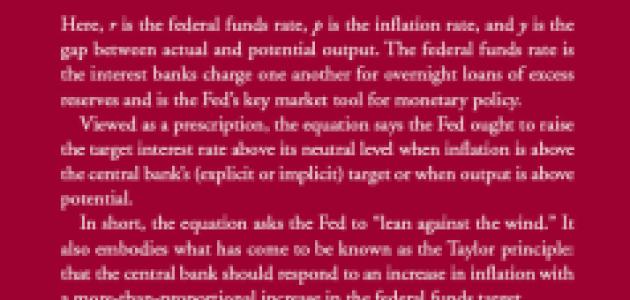 John Taylor's Rule
