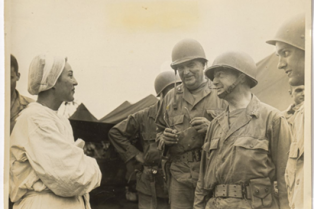 General Richardson and Army Nurse