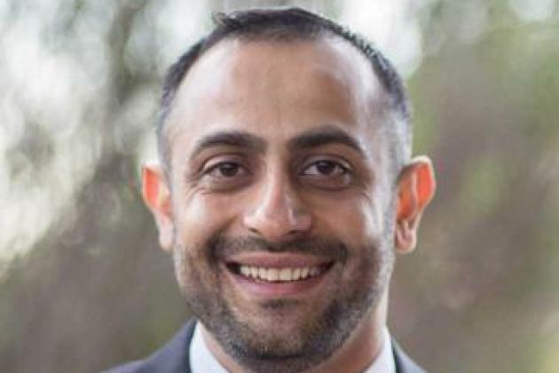 Photograph of Haidar Hadi, Curator for Middle East Collections