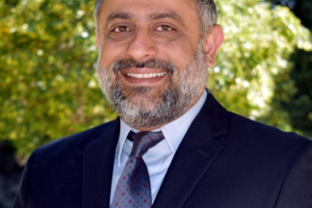 Photograph of Haidar Hadi, Curator for Middle East Collections