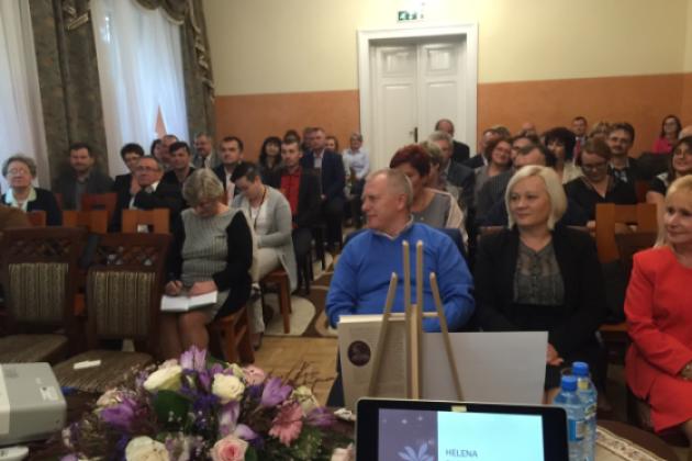 The audience at the book launch of Helena Paderewska's memoirs