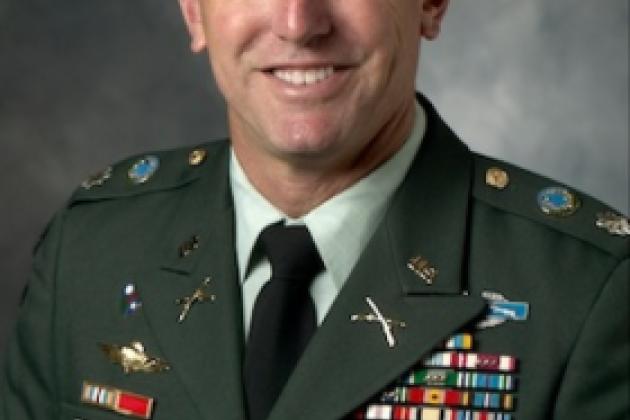 Lieutenant Colonel Joseph (JP) McGee biophoto