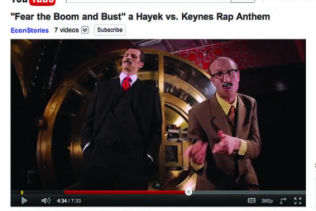 "Fear the Boom and Bust" video clip