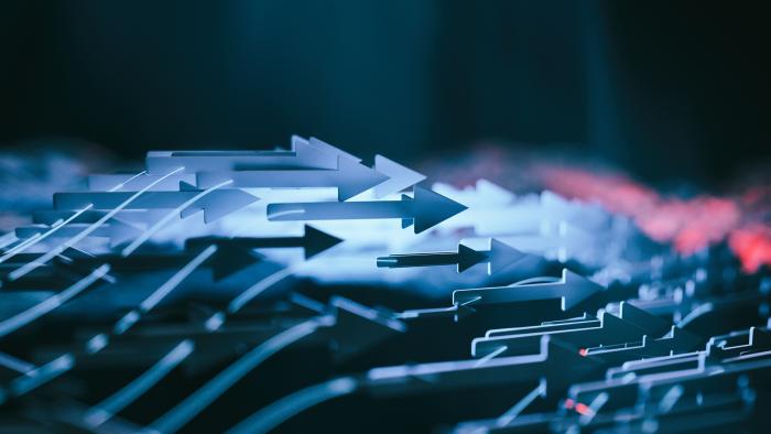 Financial Stock Market Abstract Graph stock photo