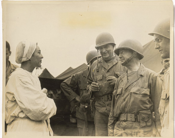 General Richardson and Army Nurse