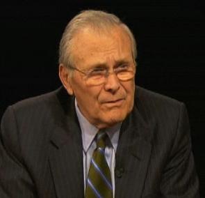 At war with Donald Rumsfeld