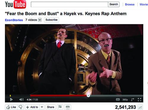 "Fear the Boom and Bust" video clip