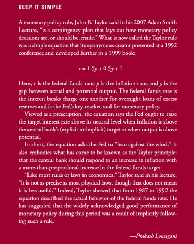John Taylor's Rule