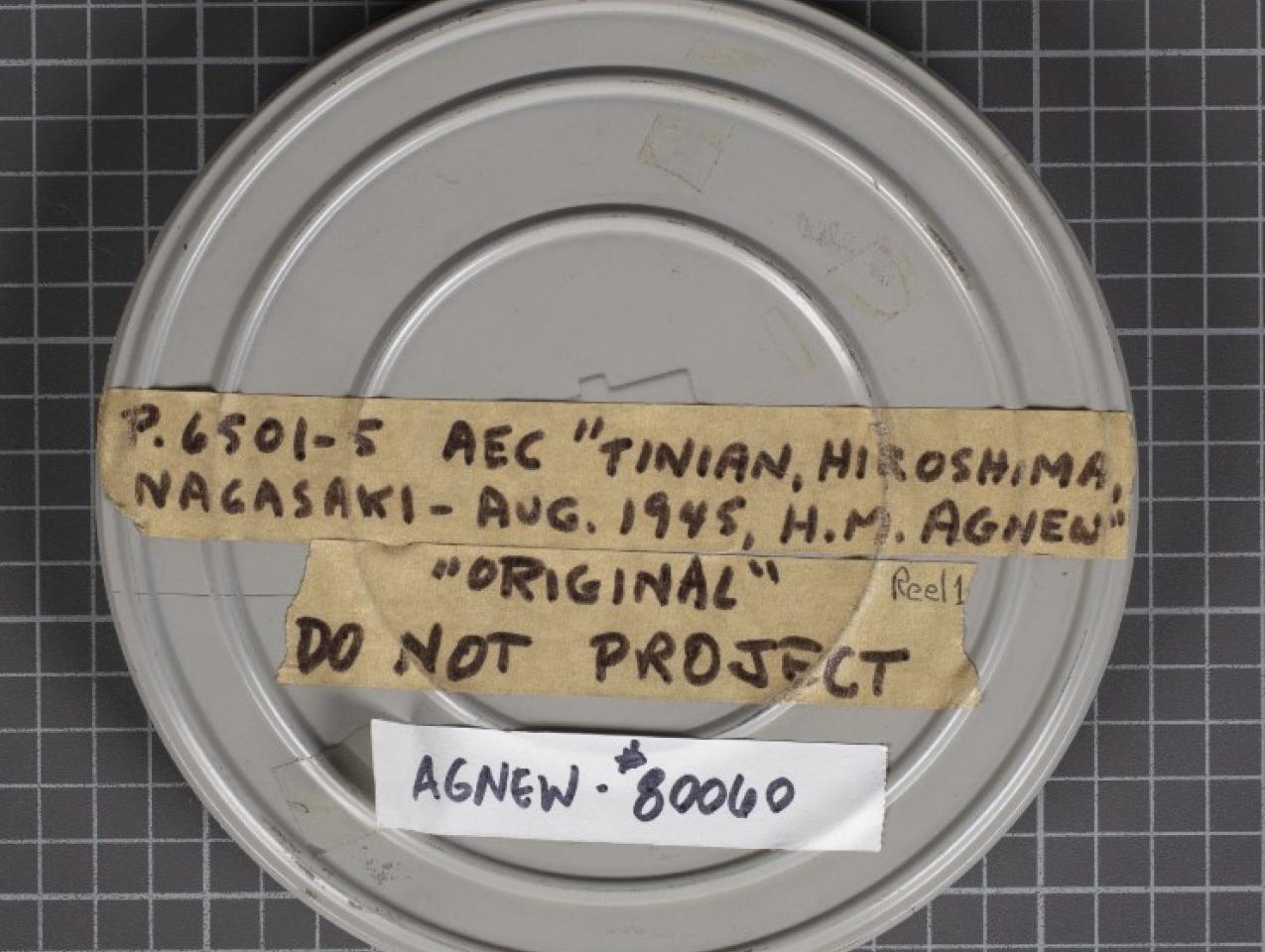 Agnew Footage of Hiroshima and Nagasaki Reformatted 