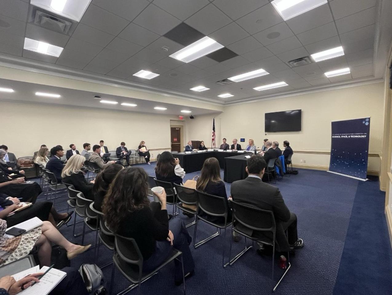 The Hoover Institution’s Bio-Strategies and Leadership team traveled to Washington, DC, for meetings on biotechnology policy priorities and a Capitol Hill roundtable on the measurement science needed to support US leadership in biology.