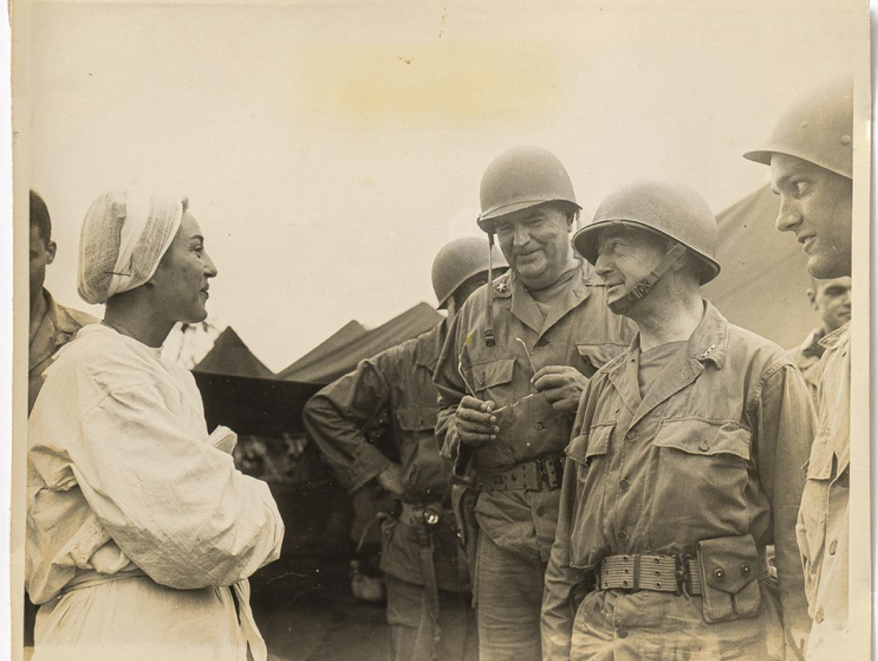 General Richardson and Army Nurse