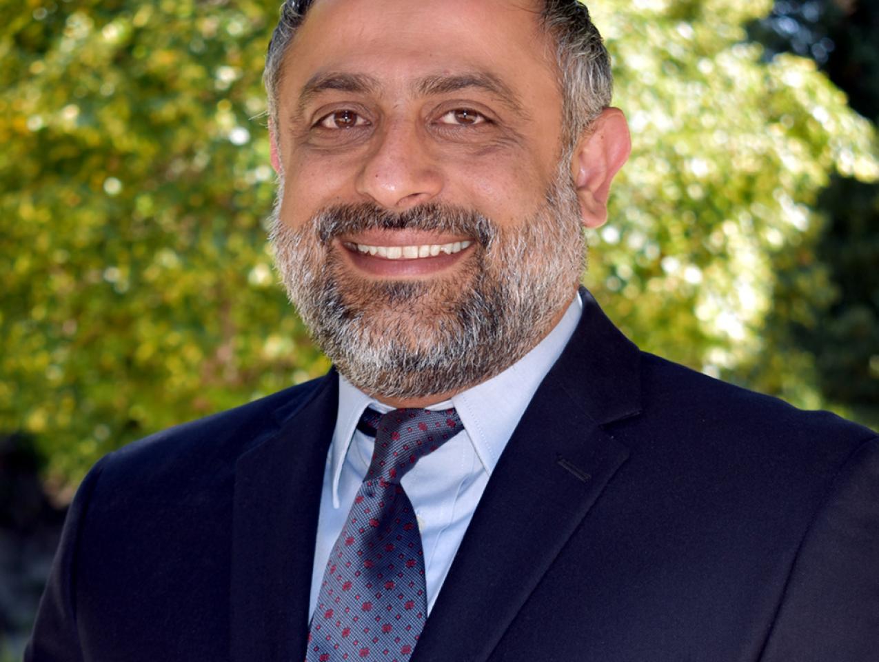 Photograph of Haidar Hadi, Curator for Middle East Collections