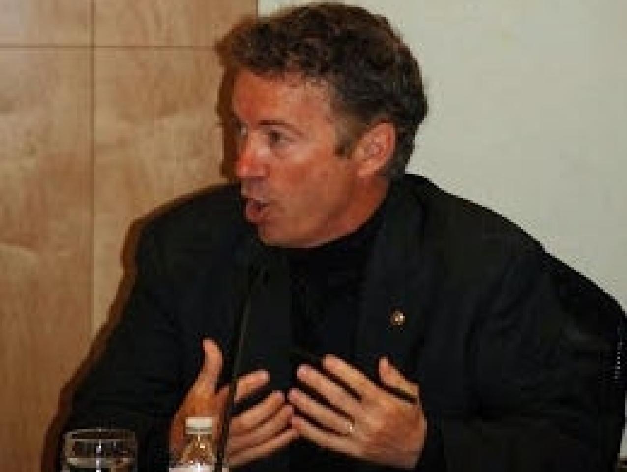 Image for Senator Rand Paul visits the Hoover Institution