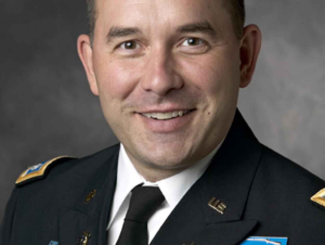 Brian Linvill, representing the US Army, is a national security affairs fellow f