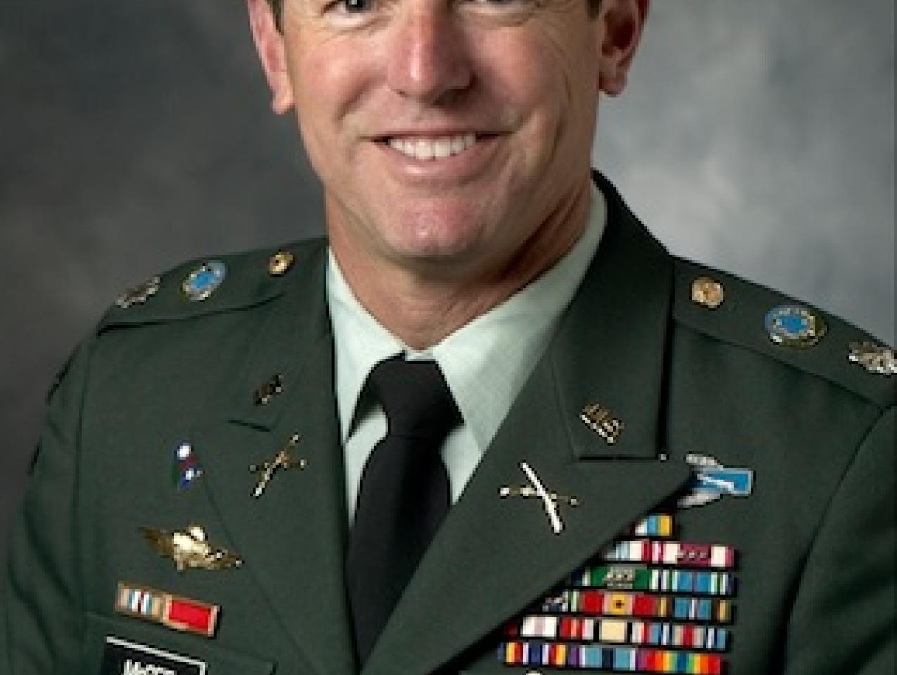 Lieutenant Colonel Joseph (JP) McGee biophoto