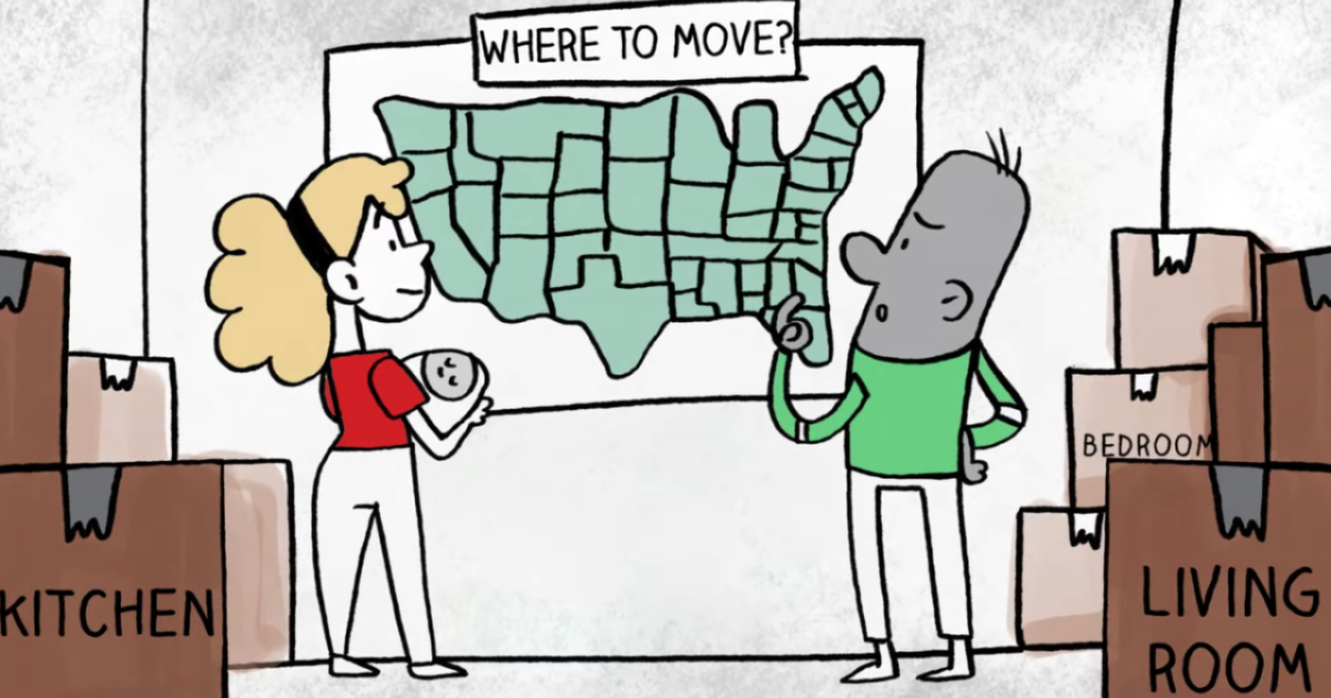 Why Businesses and People Move to New States