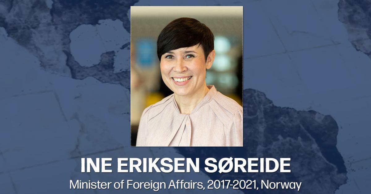 Norway; Ine Eriksen Søreide
