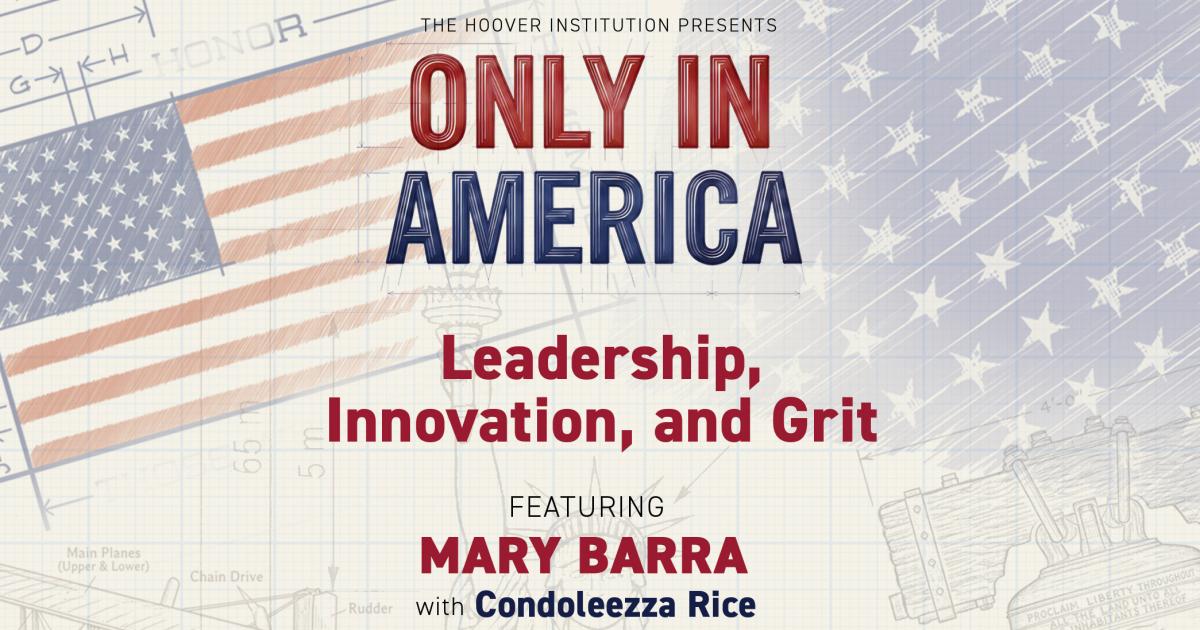 Mary Barra On Leadership, Innovation, And Grit