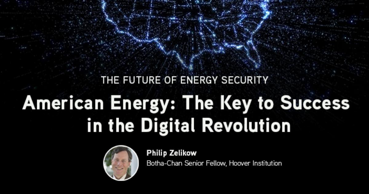 American Energy: The Key to Success in the Digital Revolution