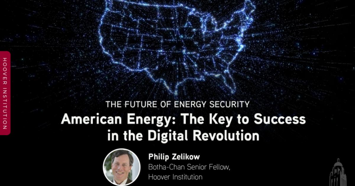 American Energy: The Key To Success In the Digital Revolution