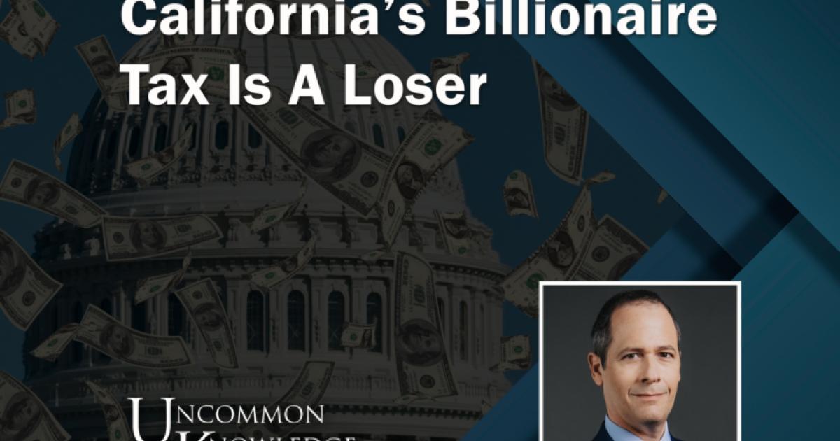 The Billionaire Tax, The Busted Federal Budget, And The Future Of The American Experiment